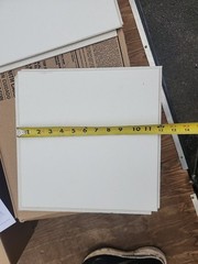 Armstrong Ceilings 231 Washable 12″ x 12″ Ceiling Tiles White Blanc Lavable 40pc