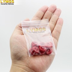 LYMGS Universal Fit Caulk Tube Latex Sealing Caps, Saver Cover Red