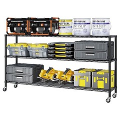 ❄️FREE SHIPPING!❄️ 6 Shelf Heavy Duty Metal Industrial Rack 4 Garages Basements!