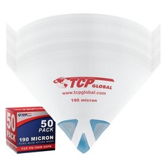 TCP Global – 190 Micron Filter Tips Ultra-Fine 50 Count (Pack of 1), White