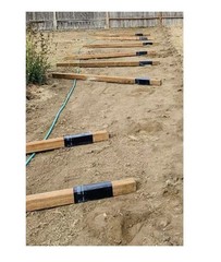 Lot of 20 Rotbloc 4×4 Wooden Fence Post Wraps Prevents Wood Rot Made in USA