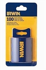Irwin Industrial 2083200 100 Pack Bi-Metal BLUE BLADE Utility Blades