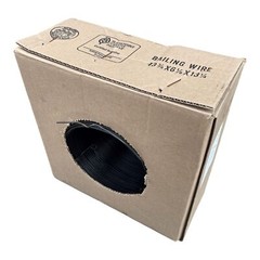 BULK Automatic Baling Wire (1300 ft Roll) – 11 Ga Black Annealed Steel-Sandbaggy