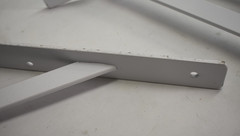 Knape & Vogt White Steel Bracket 12″ L 600 lb 208-WH-300 No Screws Lot of 10