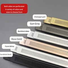 Aluminium Air Vent Grille Clip On Moisture Proof Vent Cover Double Sided