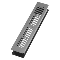 2 Pcs Cabinet Decorative Ventilation Cover Aluminum Alloy Grille