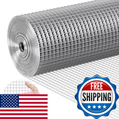 Vevor Hardware Cloth 1/2 Inch 48In X 50 Ft 19 Gauge Hot Dipped Galvanized Wire