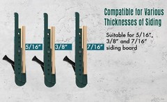 Upgraded Siding Installation Tools for 5/16-Inch, 3/8-Inch, 7/16-Inch Fiber C…