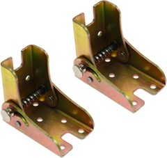 Luomorgo 2 Pcs Folding Self Bracket Locking Hinge Heavy Duty Leg Fittings Angle