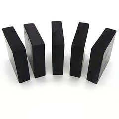 Black Rubber Sheets Pad 50x50mm 100x100mm 200x200mm Thick 5mm 10 15 20 30 50mm