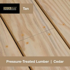 Deck Plus 3 Inch Wood Screws #10 Exterior Epoxy Coated Fence Decking 5lb Box