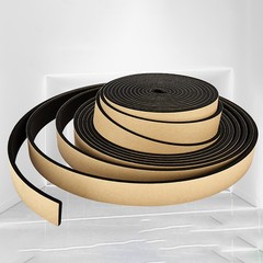 Neoprene Self Adhesive Backed Foam Sponge Strip Roll Sheet Tape Sticky Seal EPDM