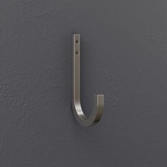 2-piece National Hardware N337-904 Reed Multipurpose Hook Satin Nickel