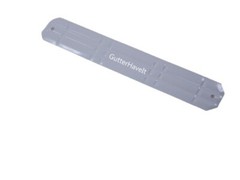 Package of 10 – Aluminum Downspout Strap – 2″ x 3″ White