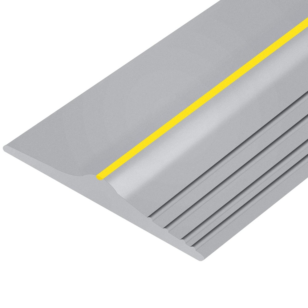 Papillon Garage Door Bottom Seal Strip, Weatherproof EPDM 10 Feet, Gray