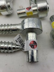 (2D3) 2pcs – 3/4″ x 6″ Pin Chain Link Gate LAG BOLT HINGE Fencing Wood J Bolt