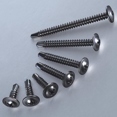 Wensilon (350Pcs)#8×5/8” for Sheet Metal Self-Tapping Screws #8X5/8″, Black