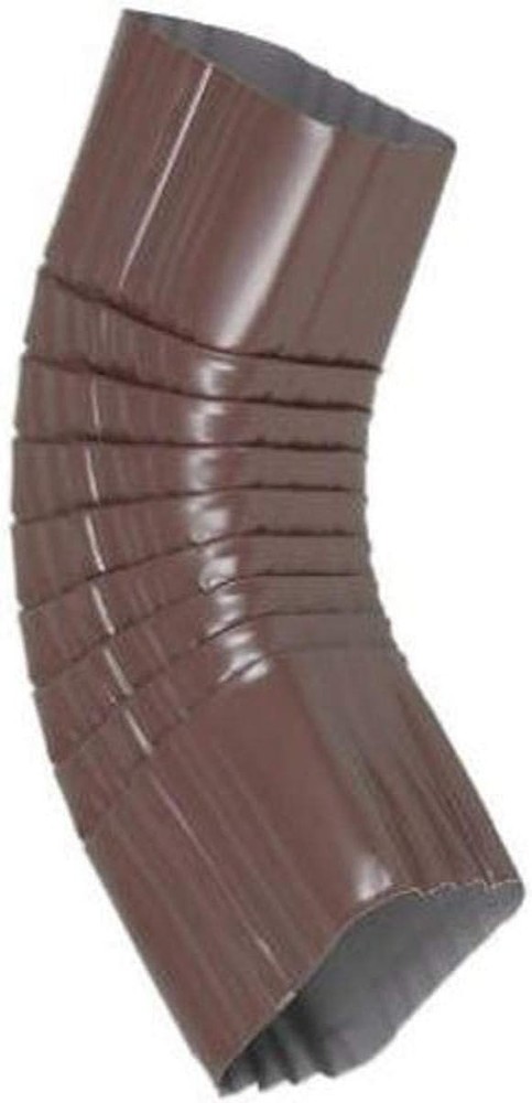AMERIMAX Home Products 4526519 3×4 Aluminum B Elbow, Brown