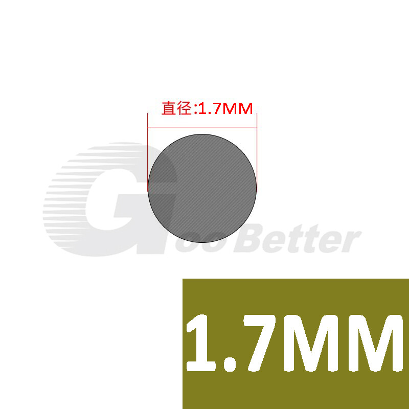 Solid Fluorine Rubber O-Ring Cord Oil Water Seal Gasket Strip 1.7mm to 15mm Dia