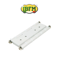 Double action spring hinge for wind doors Ibfm White art. 138/B