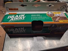 Lot of 3 Frost King DE46BR Automatic Drain Away Downspout Extenders Brown