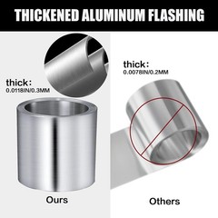 Metal Roof Flashing Roll 24x50ft 0.3mm Aluminum