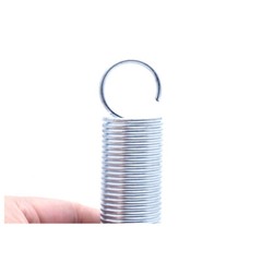 2mm Wire Dia Expansion Spring Tension Extension Length 40mm – 336mm OD：12mm-19mm