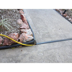 Concrete Expansion Joint Trim A Slab DIY Quick Install 3/4 Inch X 25 Feet Grey