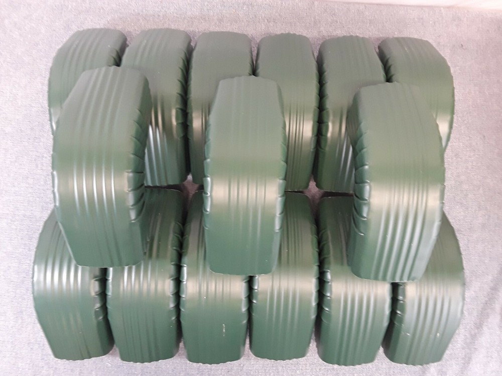 Lot of 15 Downspout Style A 75* Elbows – 3” x 4” Evergreen