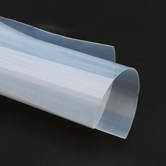 Ultra-Thin Silicone Rubber Sheet Plate Clear Film Pad Plate 0.1mm-1mm Thick
