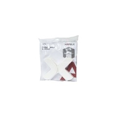 Hafele Corner Shelf Bracket – 4 Pack