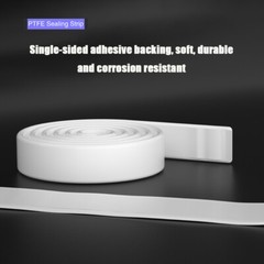PTFE Sealing Strip Self Adhesive Backed Flexible Elastic Strip Roll Sheet Tape