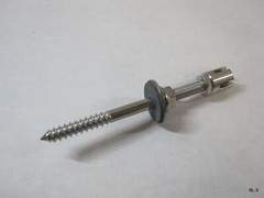 48 Qty 4-3/4″ Stainless Steel Wire Rope Trellis Fitting Bolts