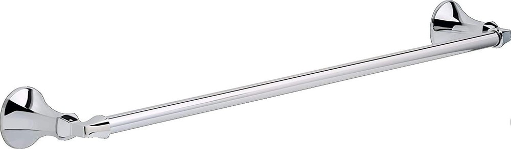 1-Pack 24” Towel Rack Bathroom Polished Chrome Towel Bar Bathroom Wall