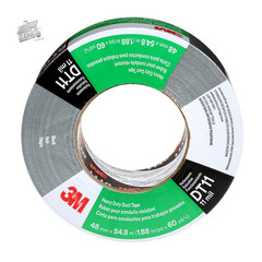 3M DT11 American Strong Waterproof Black Canvas Adhesive Tape 48mm x 55m Profe