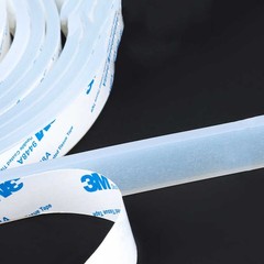 White Self Adhesive Silicone Rubber Sealing Strip Solid Seals Thick 1/2/3/5/10mm