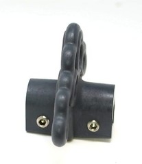 Dark Grey Plastic Roof Ice Snow Standing Seam Metal Roof Guards 1, 5 or 10 pack