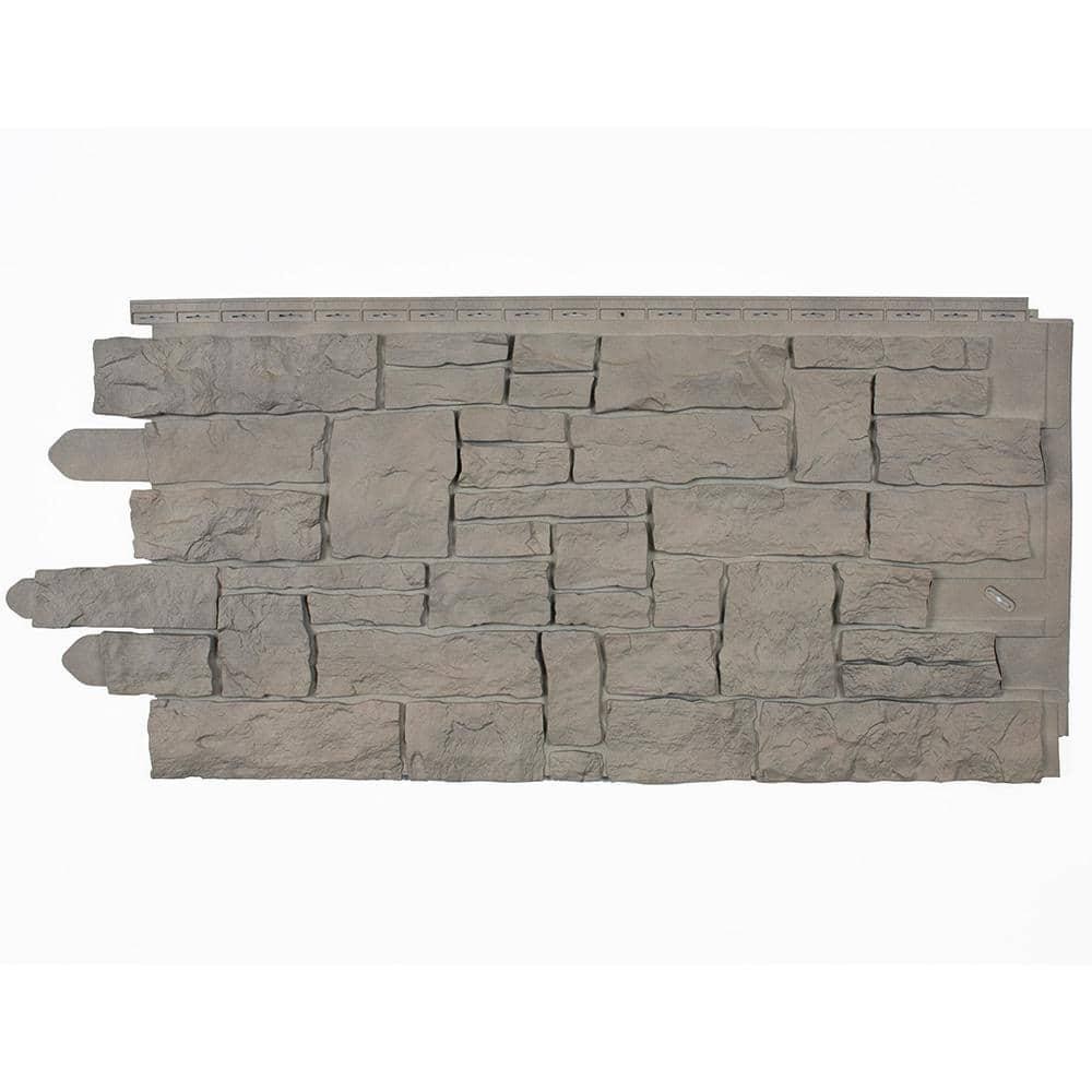 NovikStone 20.3″ x 45″ Stacked Stone Siding Aspen 10 Panels Per Box 49.3 sq. ft.