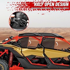 X3 Max Window Nets Compatible with Can Am Maverick X3 Max 2017-2025 Set of 4….