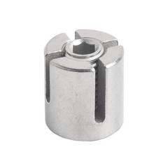 Reliable Stainless Steel Clamp for 2mm 8mm Wire Ropes in For Wall Trellis