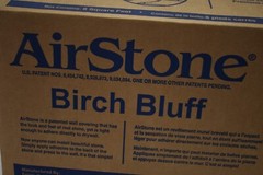 AirStone Birch Bluff Primary Wall Stone 8 sq ft Home Decor Installation Kit