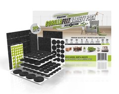 Slipstick Gorilla Felt Furniture 189 Piece Variety Pack Premium Furniture Leg