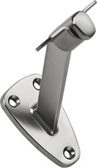 3 Pack 3 Inch Brushed Nickel Handrail Stair Brackets