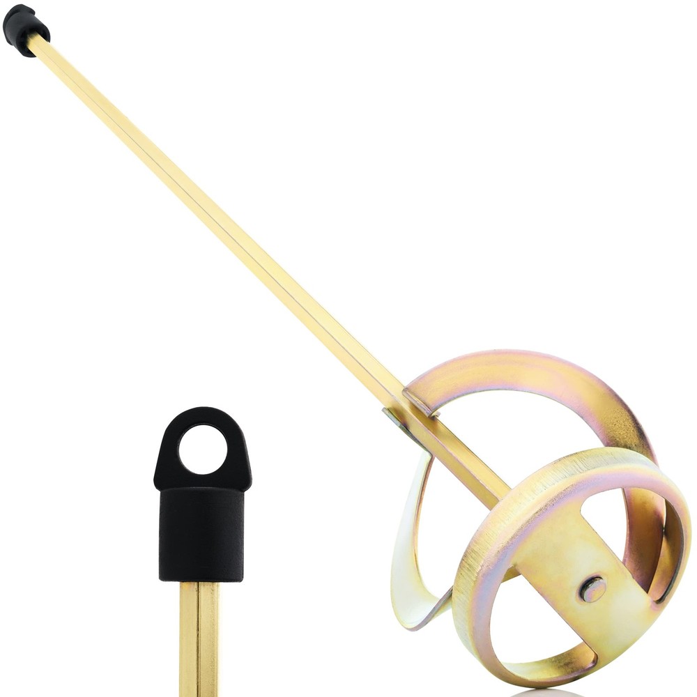 AYZOTEK Paint Mixer for Drill, 1-5 Gallon Bucket, 5 (Small Head), Gold