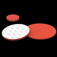 Self-adhesive Foam Silicone Round Sheet Mat High-temperature Resistant Disc