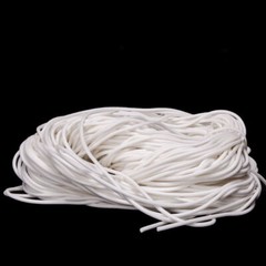 Silicone Rubber Cord O Ring Cord White Seal Foamed Sponge Dia 1mm 2mm 3mm ~ 20mm