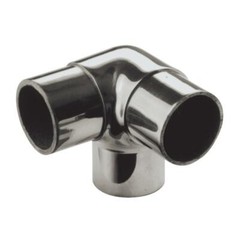 Lavi Industries 44-733/2 Satin (Brushed) Stainless Steel Flush Side Outlet Ell
