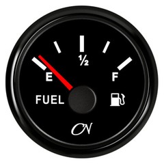 CN Analog Instruments Series 52Mm Instrument Fuel Gauge Rudder Position 12/24V