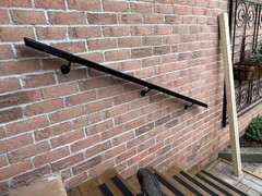 HOME MASTER HARDWARE Hand Rail Bracket, Heavy Duty Stair Support for Home or Off