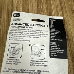 Glue Dots Dispenser Advanced Strenght Permanent Bond Instant Dry No Mess Easy to